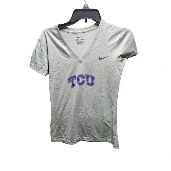 Women's Nike Texas Christian University T-Shirt Size XS (J41) - Picture 1 of 2